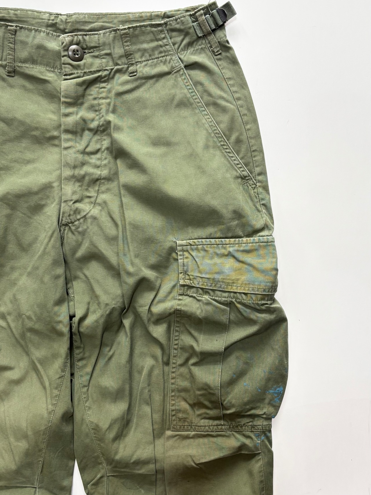 60s US AMRY Jungle Fatigue PANTS "3rd TYPE" Size SMALL-SHORT