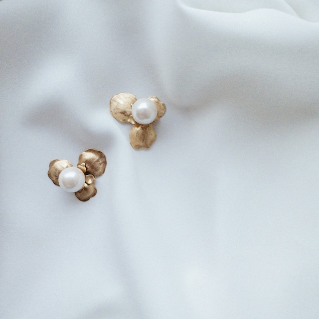 【和装・洋装】vintage pearl flower