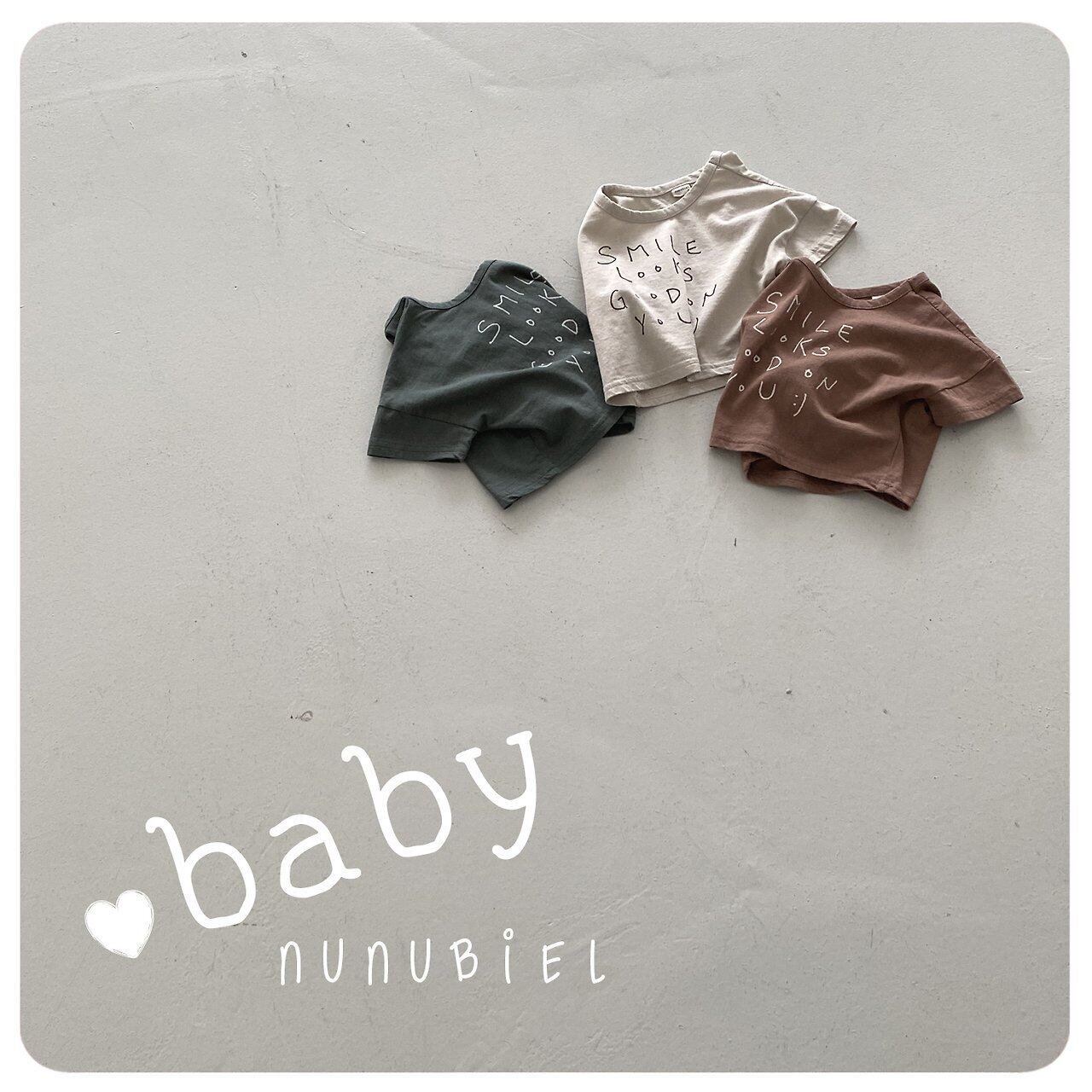 〘予約〙nunubiel / bebe smile t-shirt
