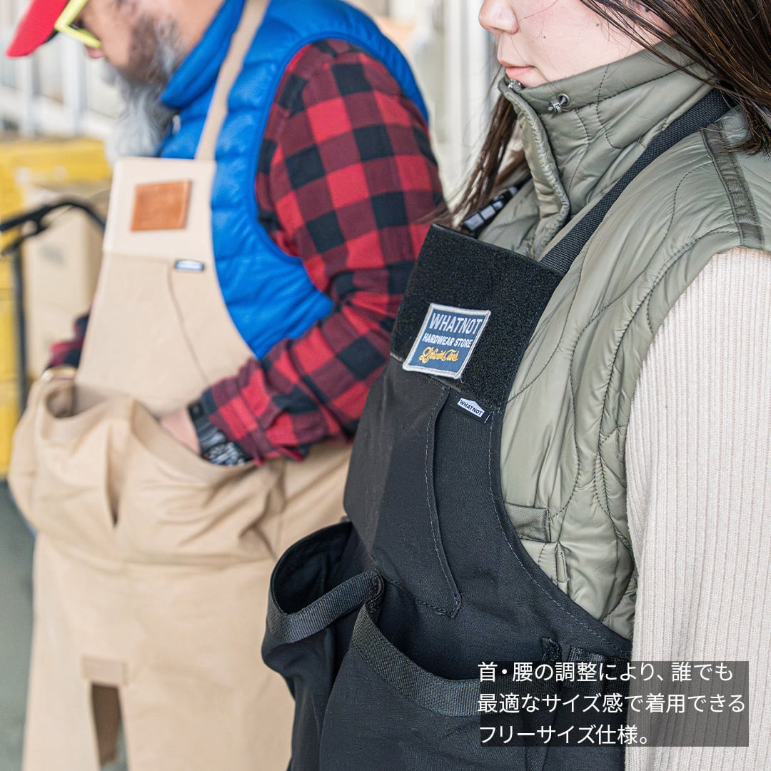 WHATNOT／ワークエプロン｜WORK APRON | WHATNOT HARDWEAR STORE