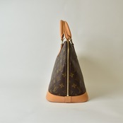LOUIS VUITTON ルイヴィトン モノグラム アルマ ハンドバッグ M51130 ブラウン