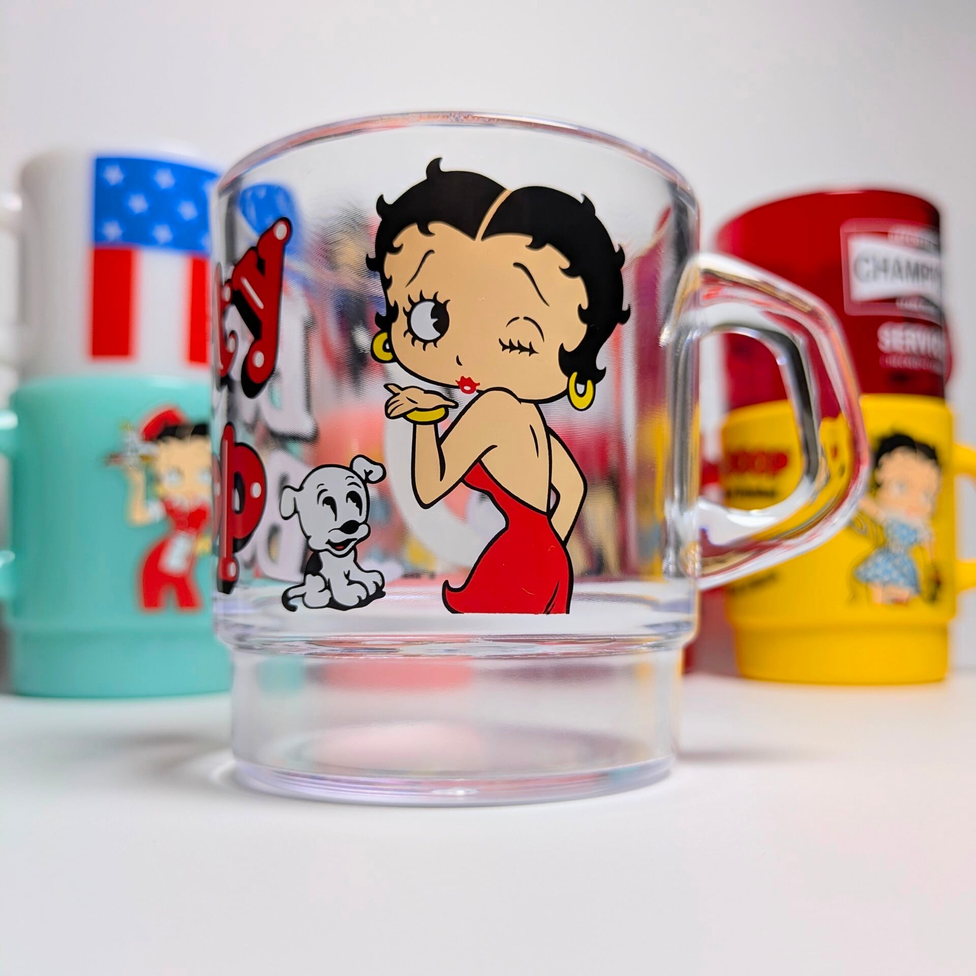 STACKING MUG / スタッキングマグ 積み重ねられるマグ 】 Betty Boop