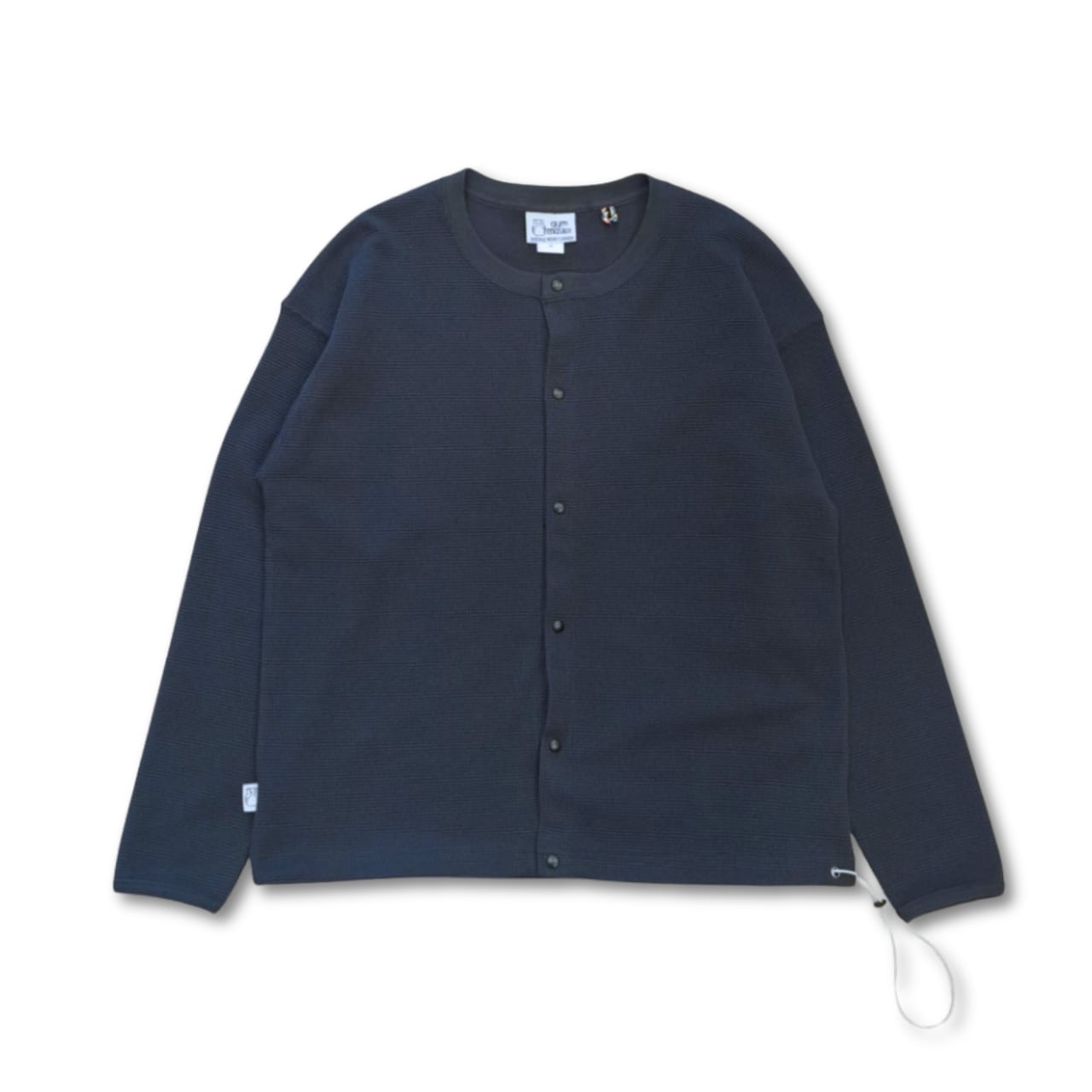 gym master - 7.2oz ドライワッフルカーデ (charcoal)