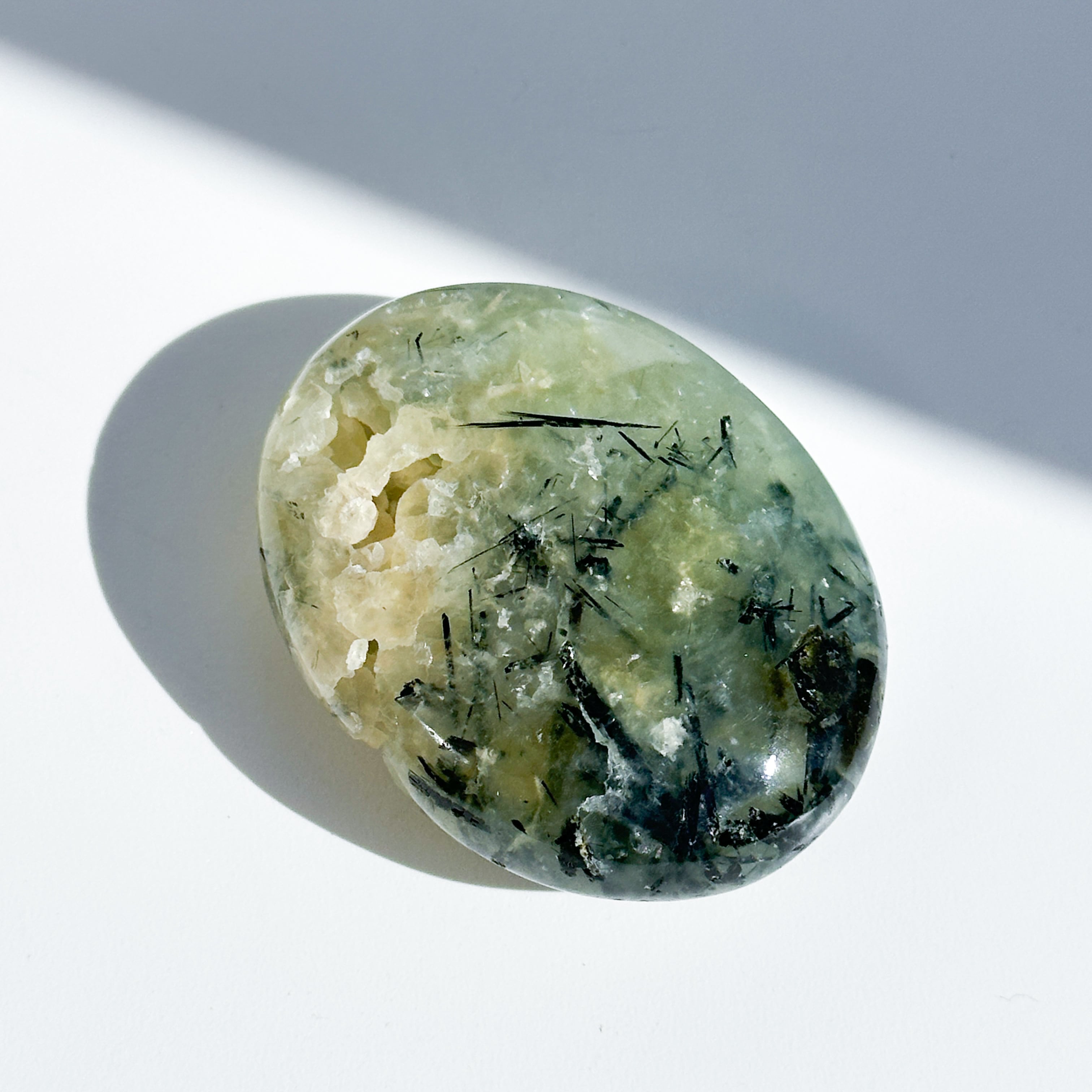 プレナイト パームストーン43◇ Prehnite ◇天然石・鉱物