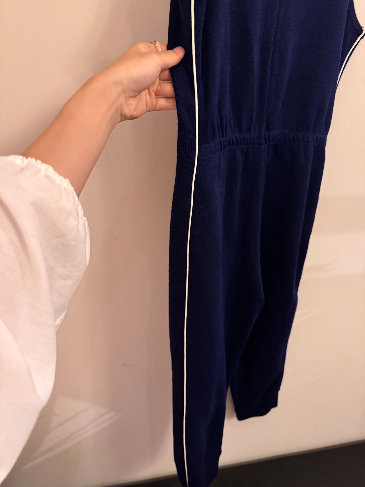 made in Italy ネイビーオールインワン