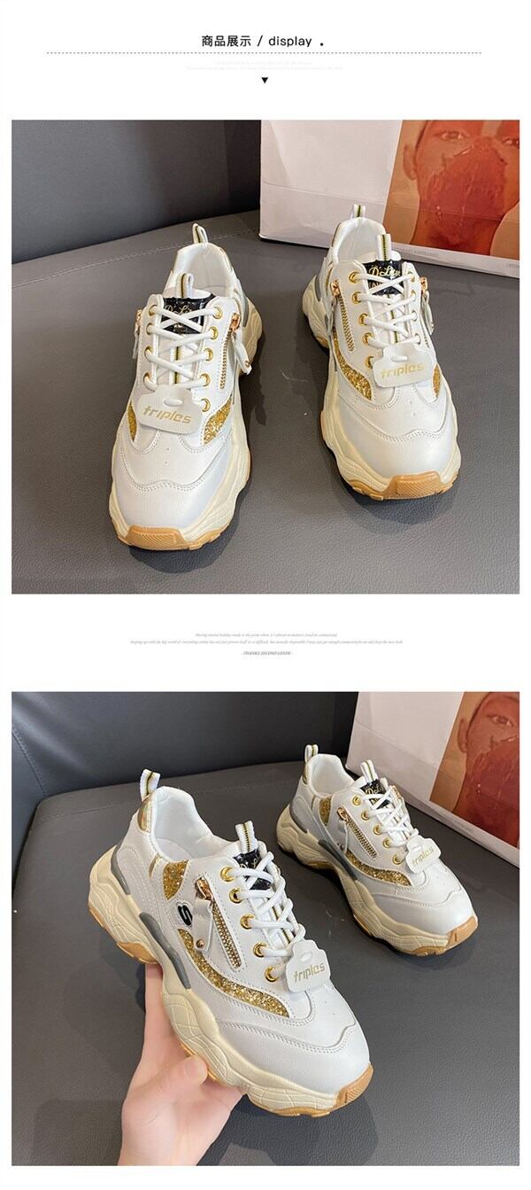 カジュアルスプリングレッドレザー 靴 シューズ スニーカー 春物