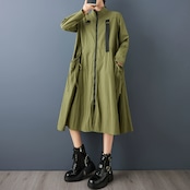 ミリタリー風 ロングアウター 60045