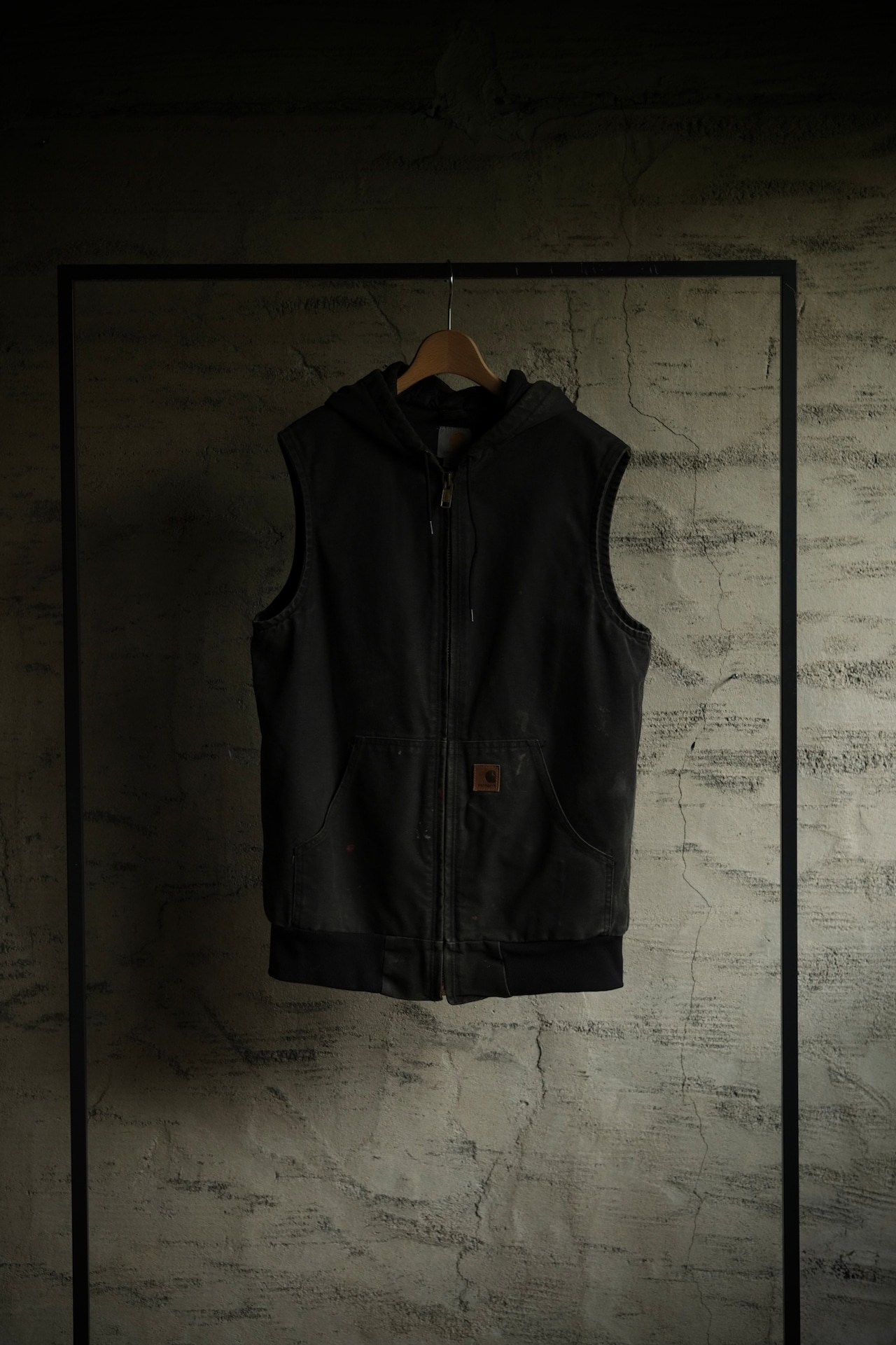 Utah/"Carhartt" hooded duck vest/made in usa
