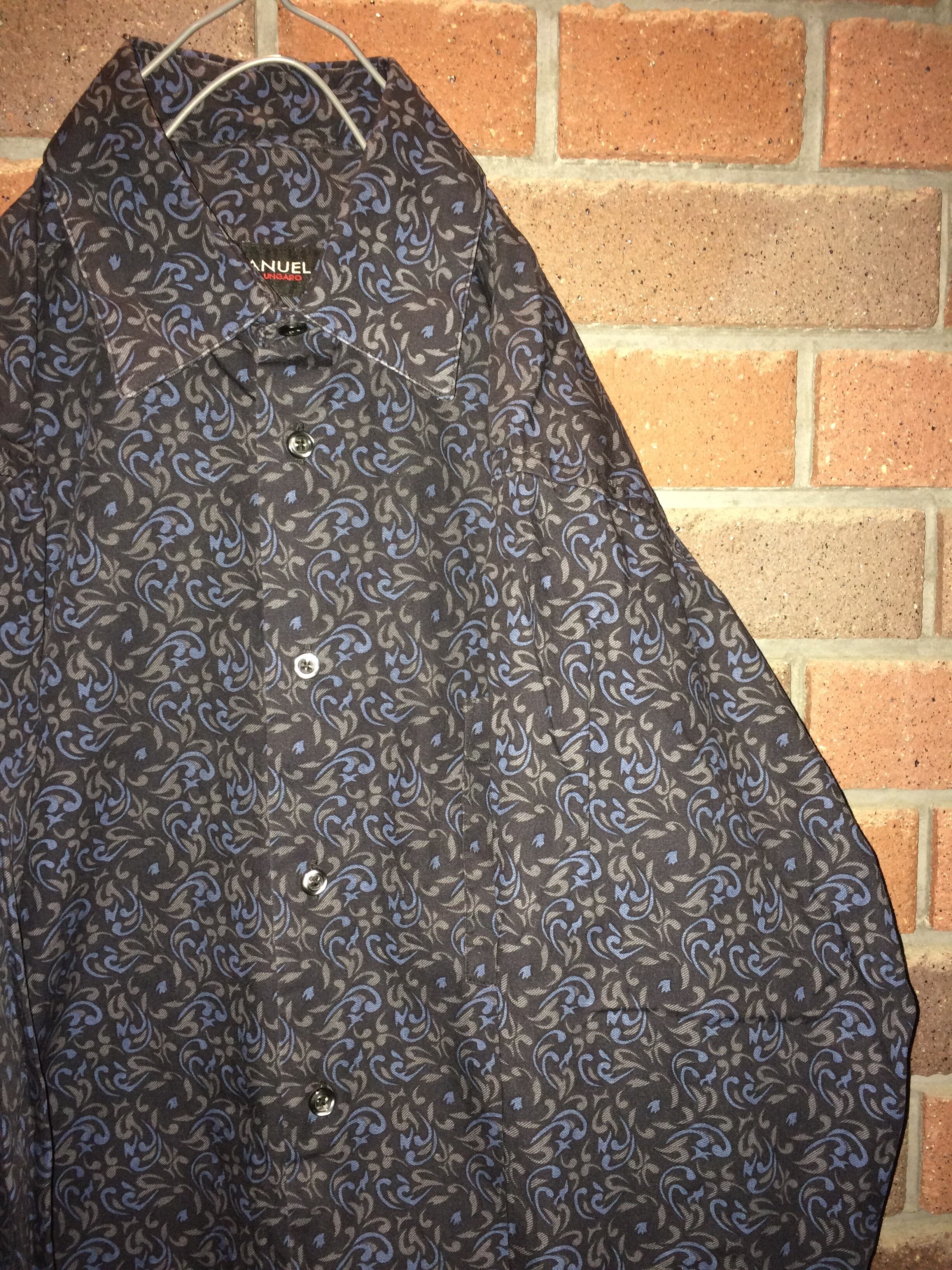 柄シャツ 古着 USA輸入