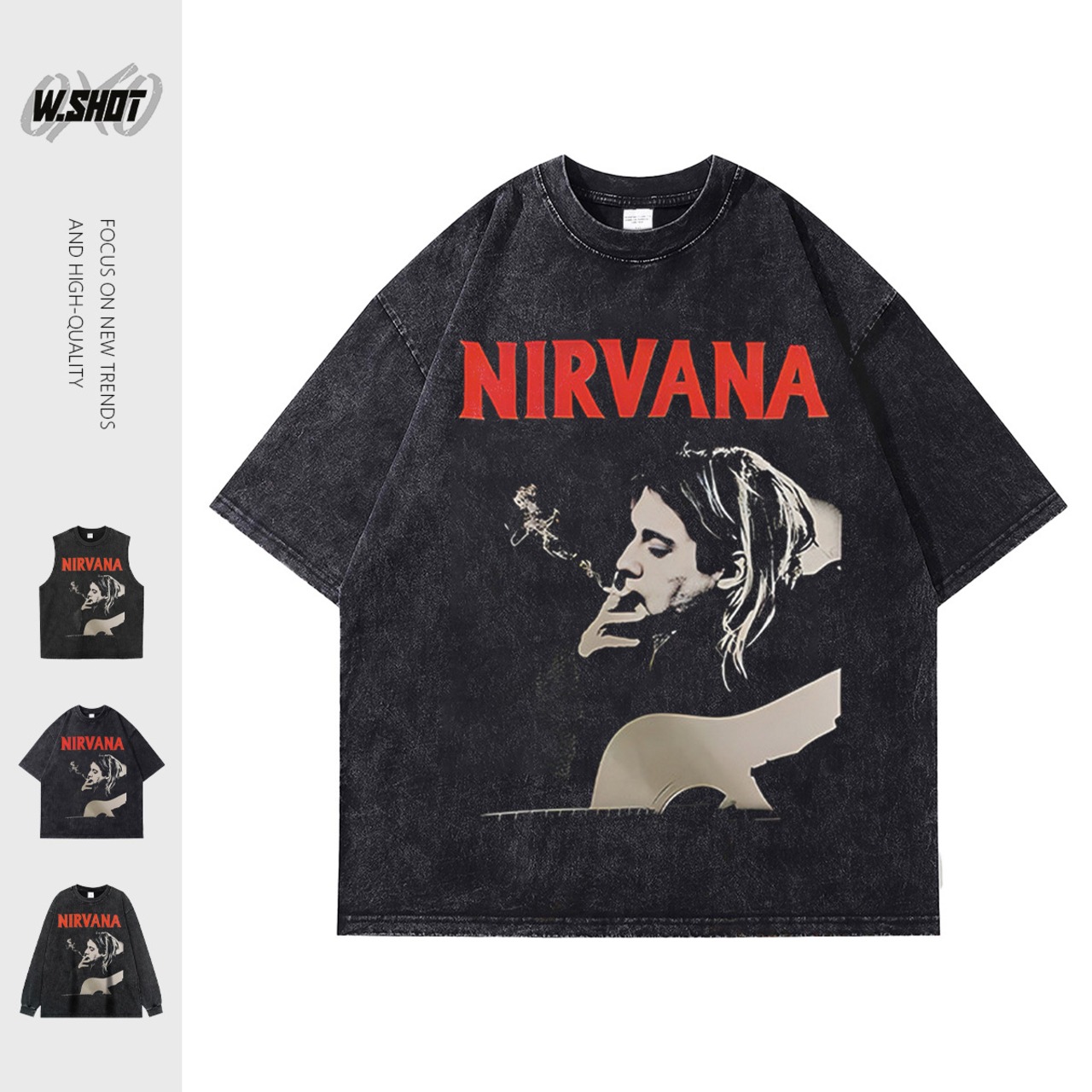 VINTAGE ストリート   NIRVANA バンドTシャツ T992