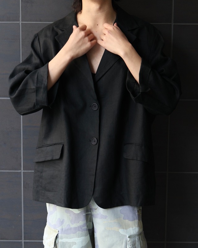 Three-quarter 2b single tailored jacket