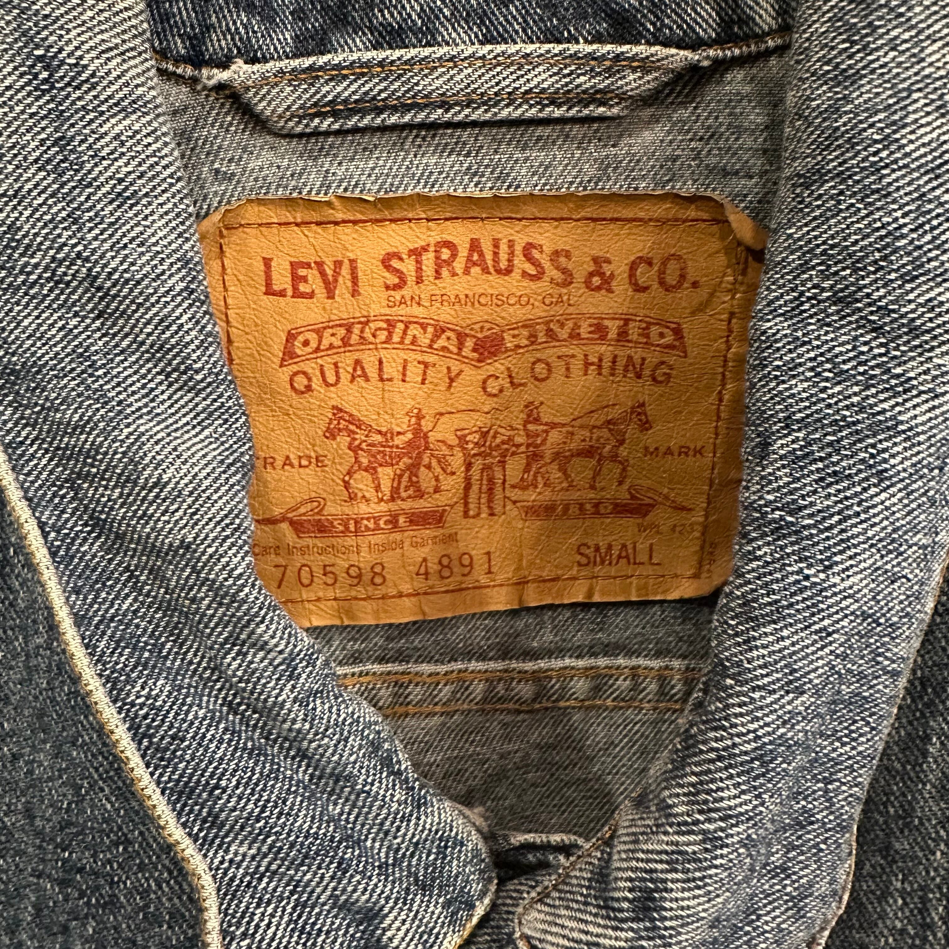 90s Levis 70598-4891 Denim Jacket