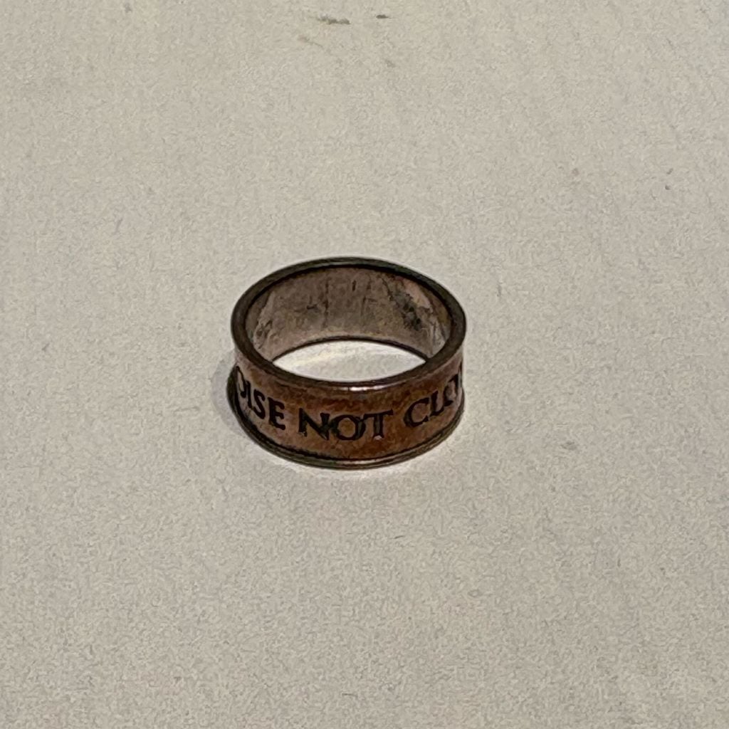 アンダーカバー アイモチーフリング 17号 義眼 undercover UNDER COVER