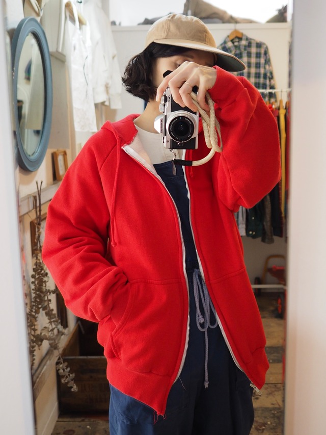 1980’s Made in Rumania BIG YANK Zip-Up Double face Hoodie