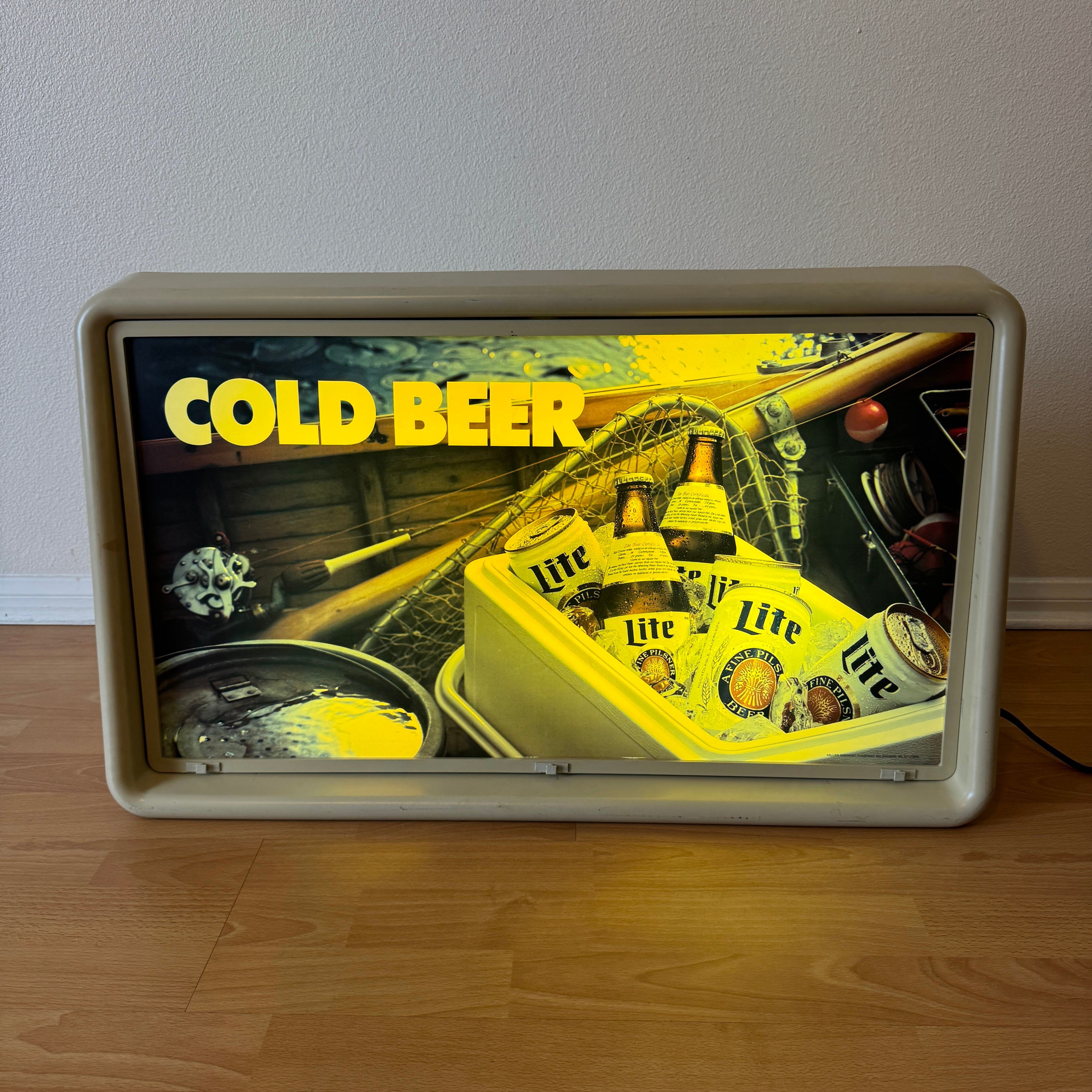 ヴィンテージ  Lite Beer 飾り壁掛け 電飾看板 LED Sign ビール アメリカン クラシック FRESH BEER