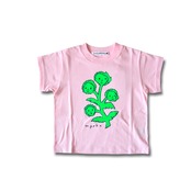〈 mina perhonen 〉AAS8183P totem flower “Tシャツ ”  pink  110-140cm