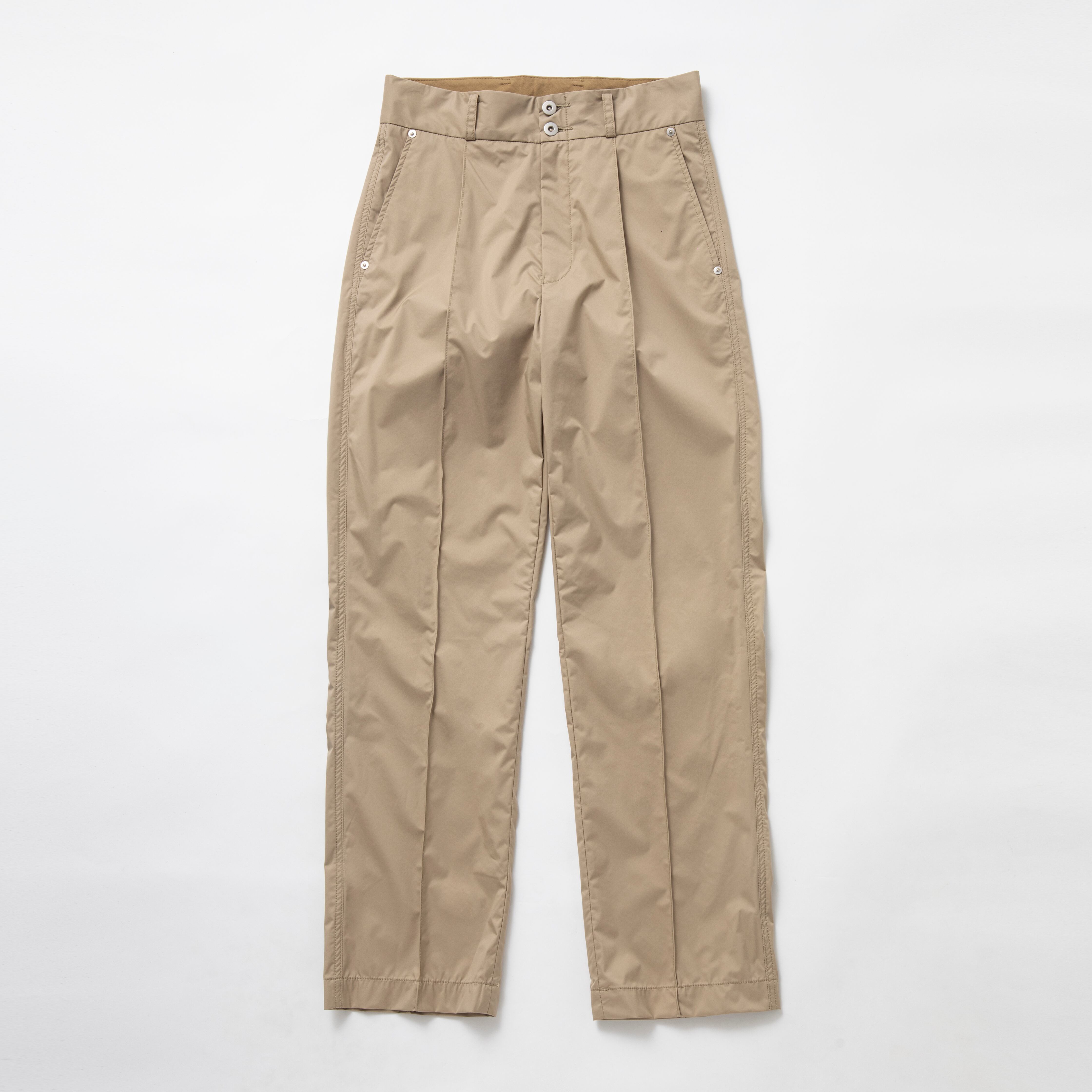 Water proof straight pants (beige)