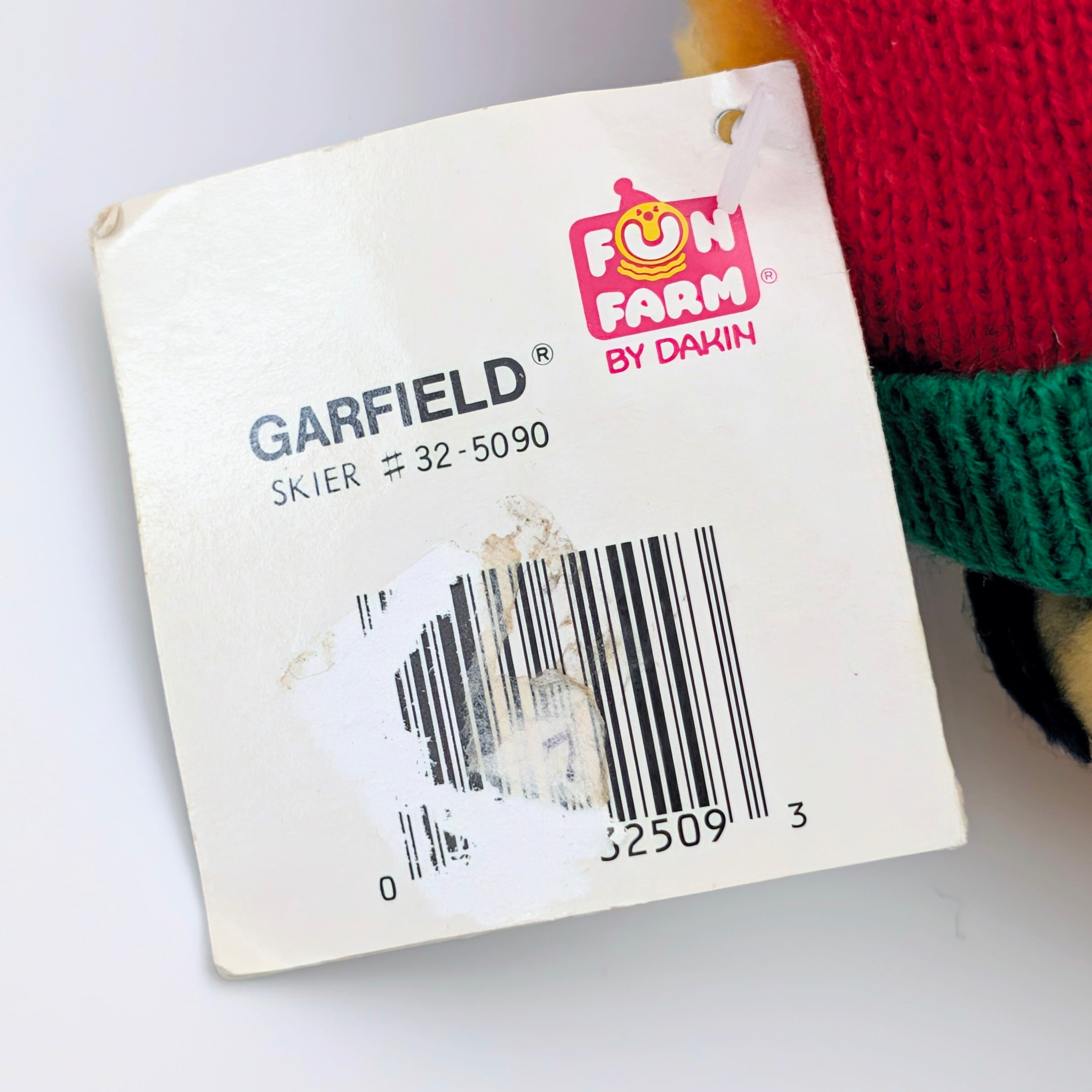 ☆ VINTAGE 1980年代初期 ☆【 Garfield ( ガーフィールド ) 】『 Garfield Skier スキーヤー 』ぬいぐるみ プラッシュ plush 1980年代年製 〚アメリカン雑貨 アメトイ〛