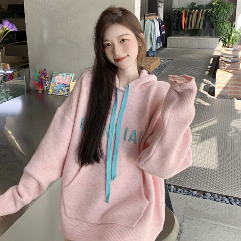 フードセーター ウィンタールーズスタイルスタンダード ピンク レトロ 冬物 スーパーモール40293793018