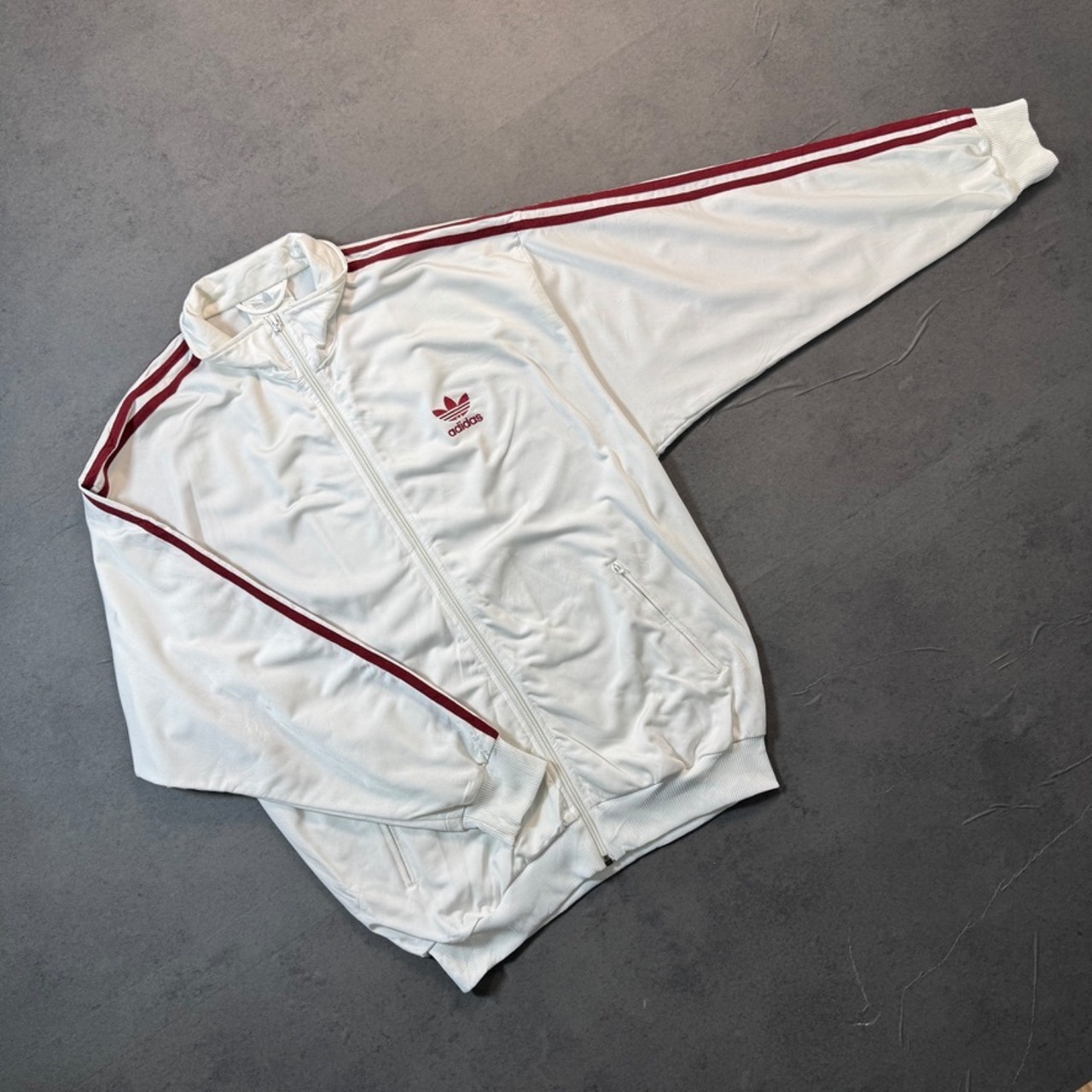 80s〜90s Vintage Adidas Track Jacket white 古着 - 12