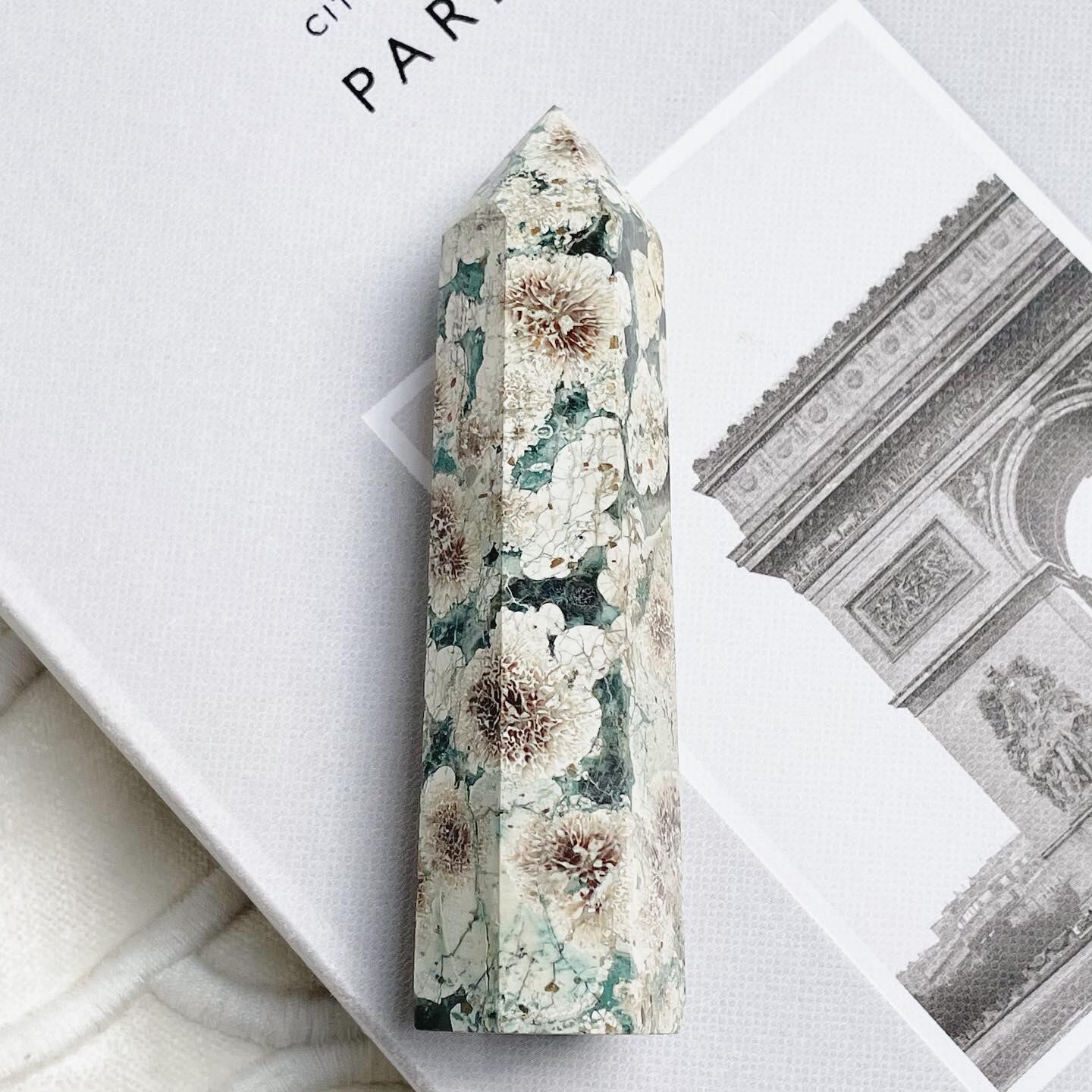 Green Flower Jasper Point 15