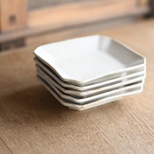 たくまポタリー 長方皿 小皿 白 / 2104700000235