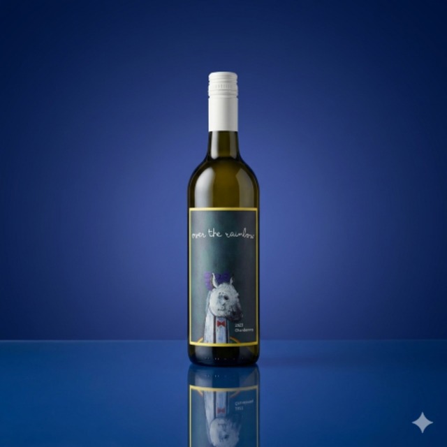 〈2026年 干支ラベルワイン〉令和8年 午年「馬」ラベルワイン オーバー ザ レインボー シャルドネ~Over The Rainbow Chardonnay~(750ml)