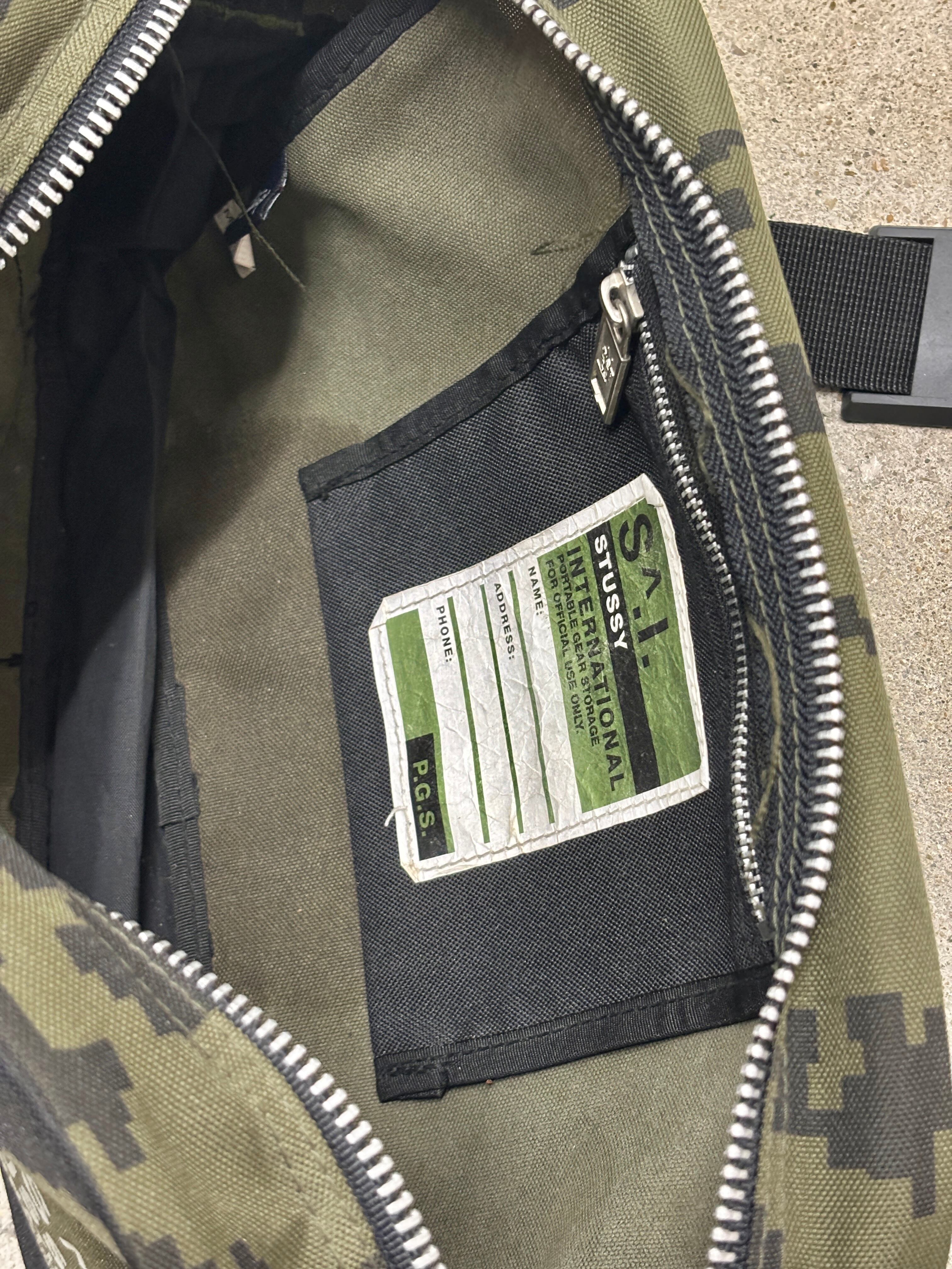 00s OLD STUSSY/Shoulder Bag/デジカモ/ショルダ－バッグ/P.G.S/カ－キ