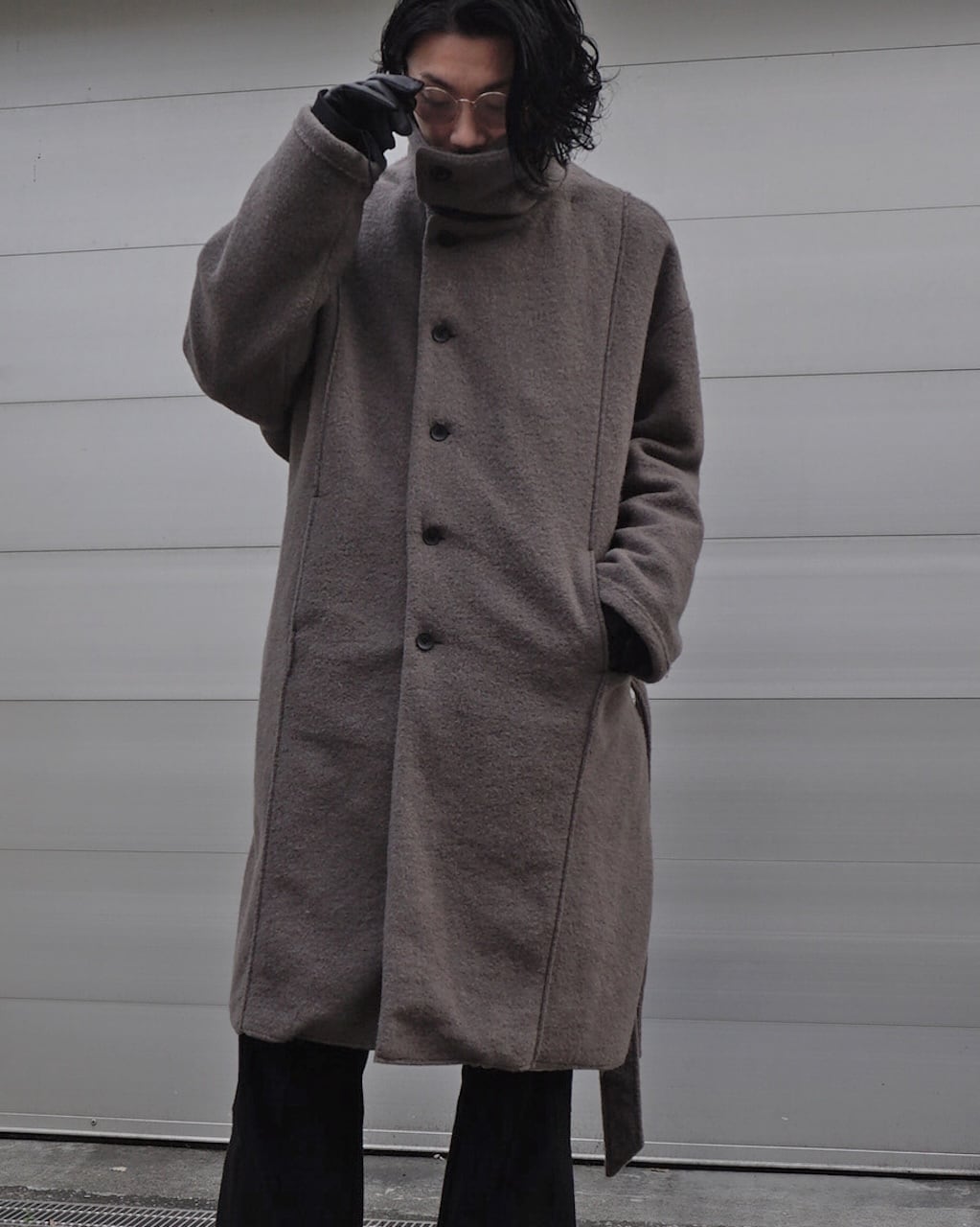 ASKYY / DET COLLAR COAT / SMORKY GRY | ASKYY TOKYO FLAGSHIP