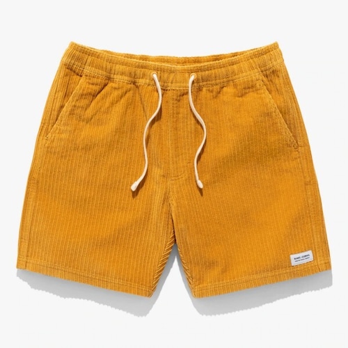 BANKS JOURNAL バンクスジャーナル YAMBA コーディロイショーツ WSE0040 DEEP MUSTARD