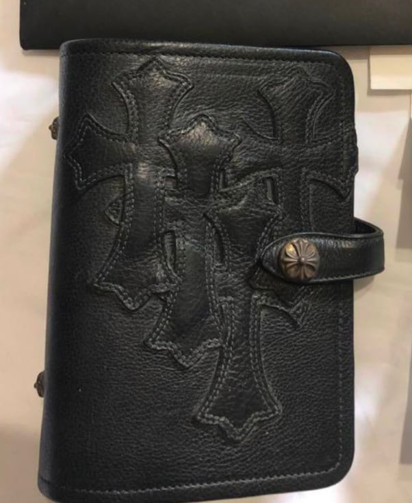 クロムハーツ 手帳カバー CHROME HEARTS クロムハーツ AGENDA アジェンダ 手帳カバー