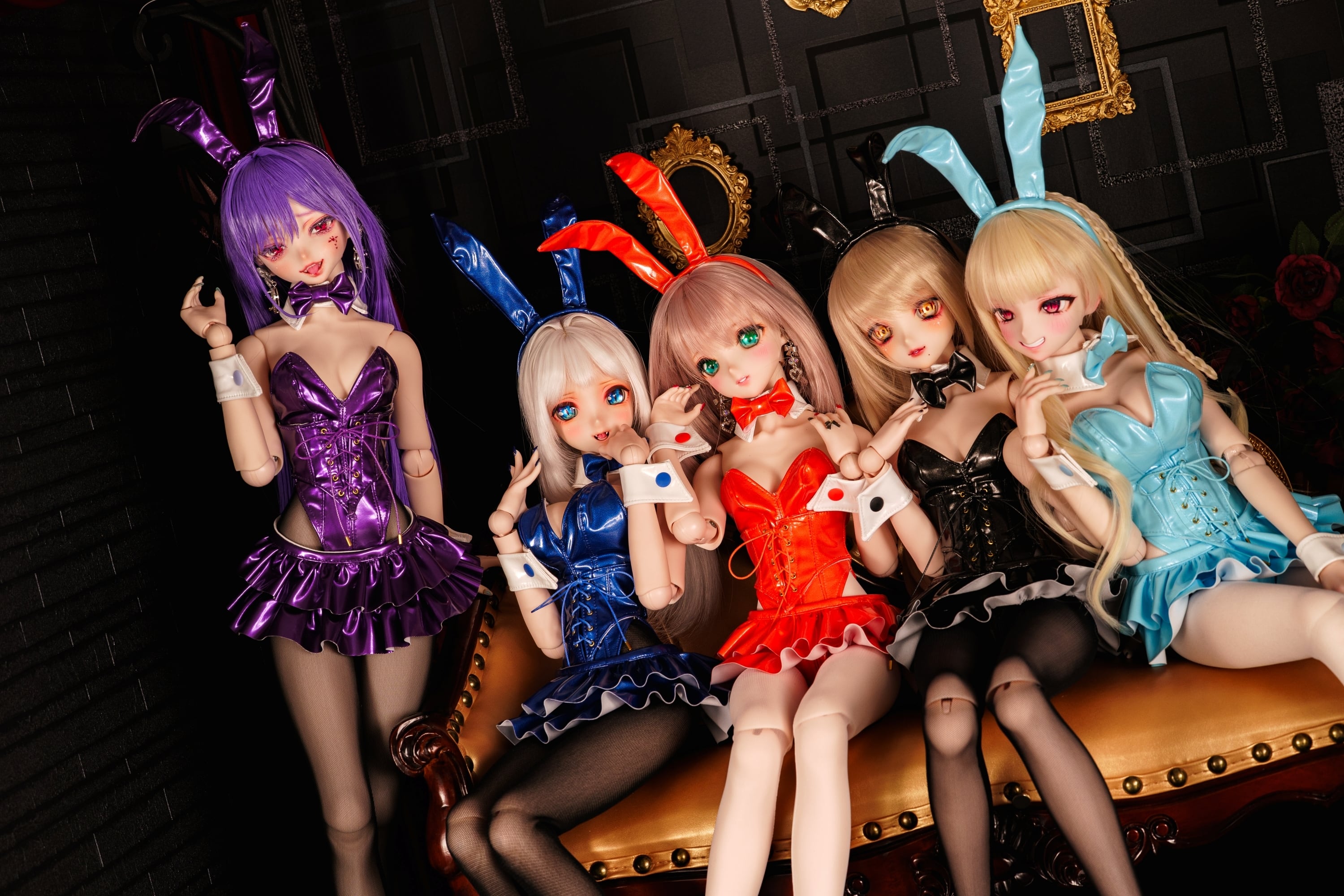 【MDD/DD~DDdy】グロスエナメルコルセット