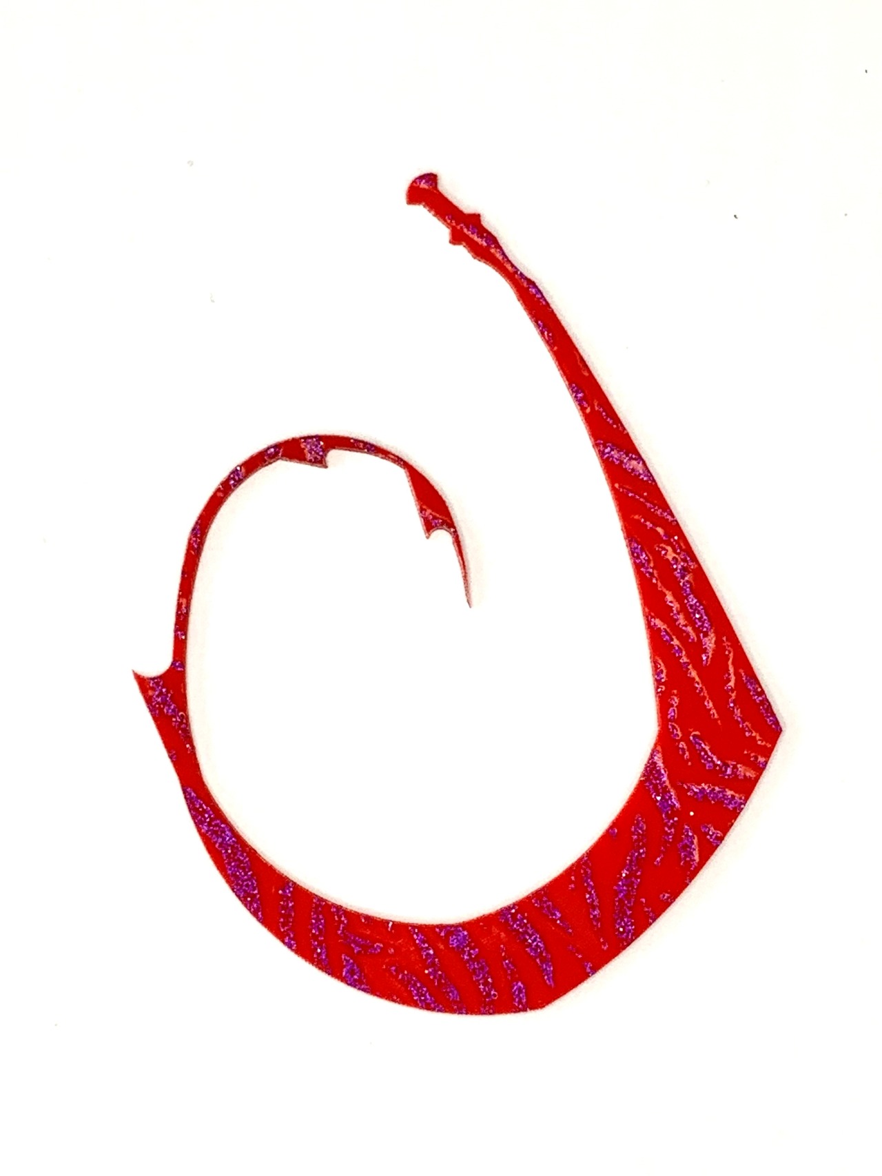 FAT-W【Sサイズ】 ネクタイ3本セット バイオレットラメタイガー