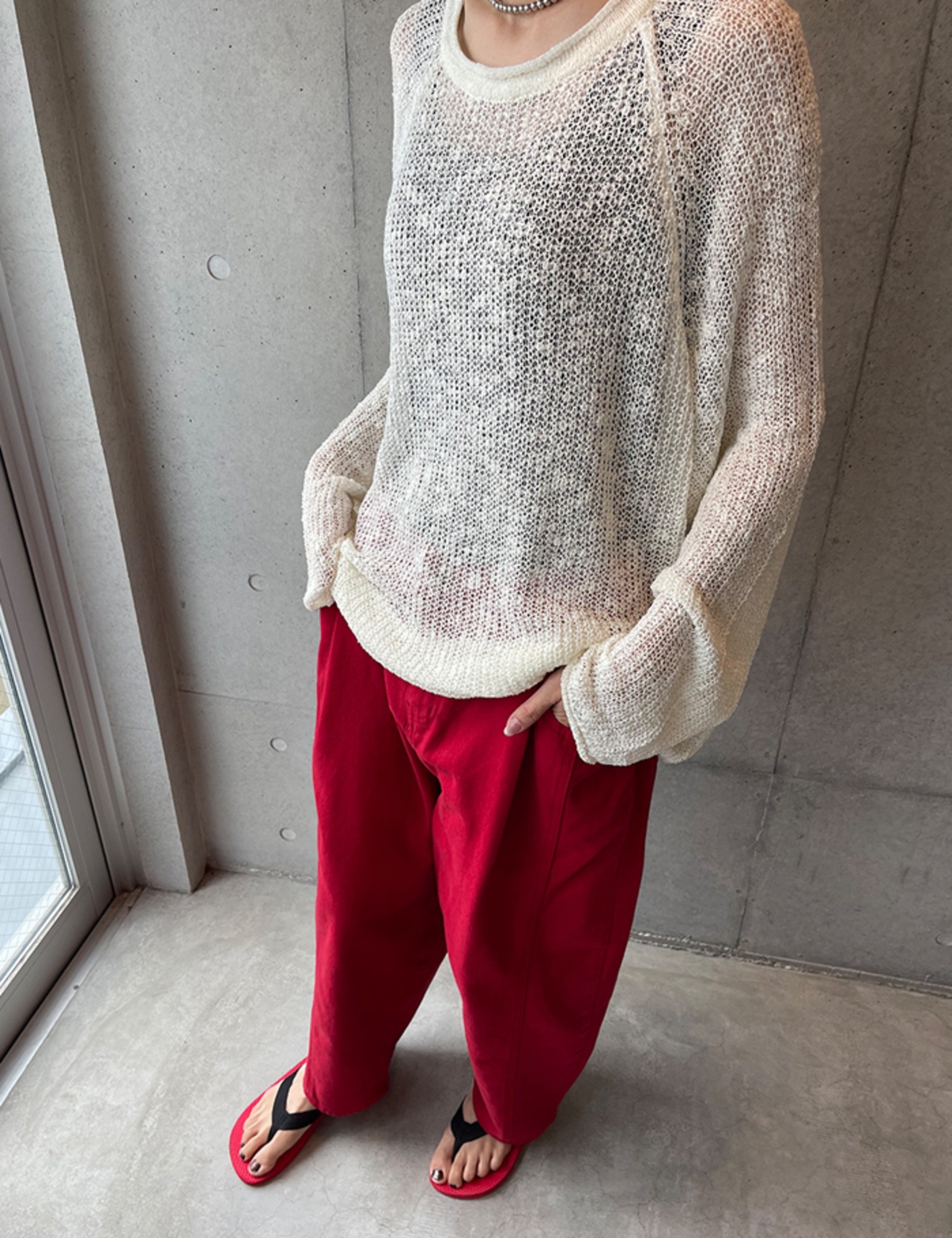 【25aw】Pigment Denim Baggy Pants_3colors