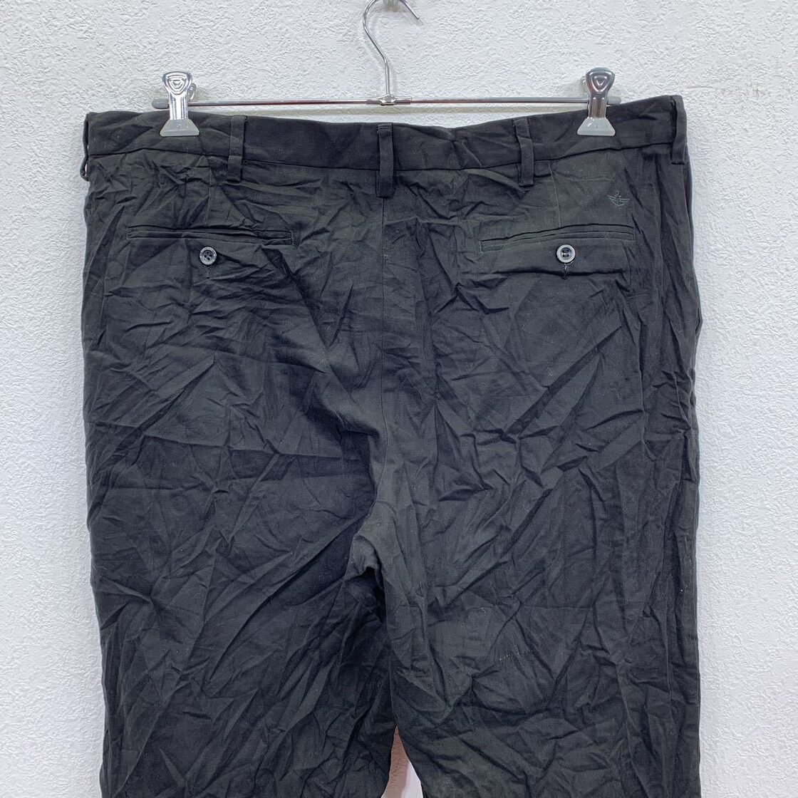 DOCKERS チノパンツ W40 ドッカーズ ブラック ビッグサイズ リラックス 