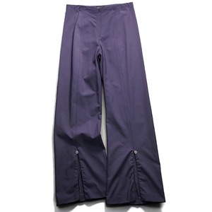 "MARITHÉ + FRANÇOIS GIRBAUD" Late 1980's - Early 1990's vintage zip gimmick nylon flare pants "made in ITALY"