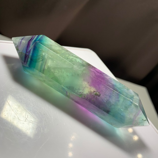 13.グラデーションフローライトダブルターミネーテッドポイント