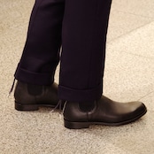 Tomo&Co  BACK ZIP SIDE GORE BOOTS