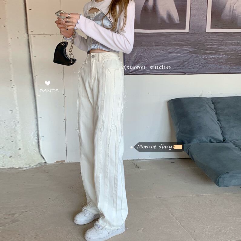 スタイルレディースサマーブラウス ショートハイウェストウェストジーンズ ストリート 夏物 モンロー78184507642