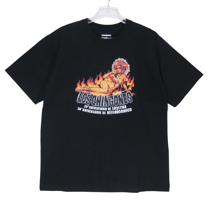 NEIGHBORHOOD x HARLEY-DAVIDSON 22AW H-D.CREWNECK SS.CO 222PC05N
