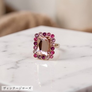 オクタゴンキャンディ　リング