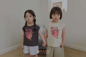 【取寄/韓国直送】LALALAND 26/SM （Kids）LOVEラビットタンクトップ｜夏服｜韓国子供服