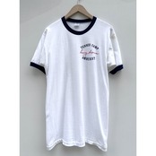 70s Champion "WATER PRINT" Ringer Tee MADE IN USA  Size L_3