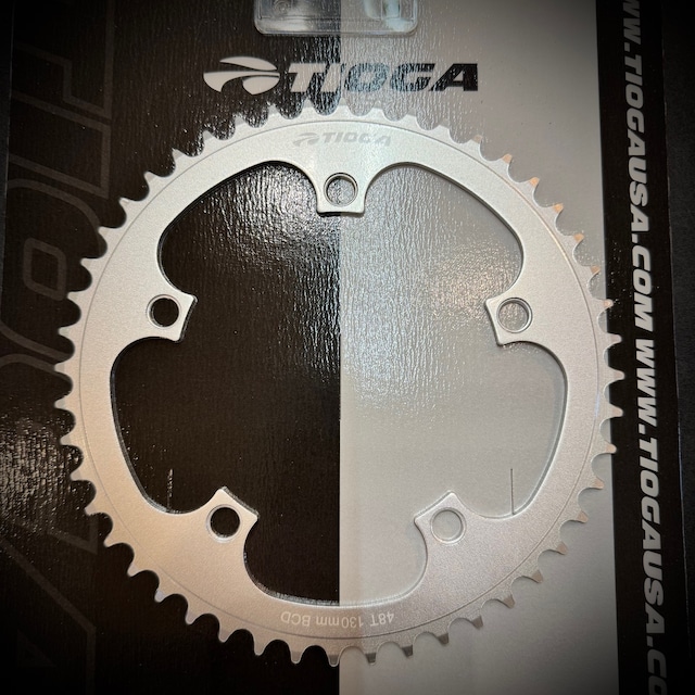 TIOGA フロントチェーンリング 5アーム PCD130 48T