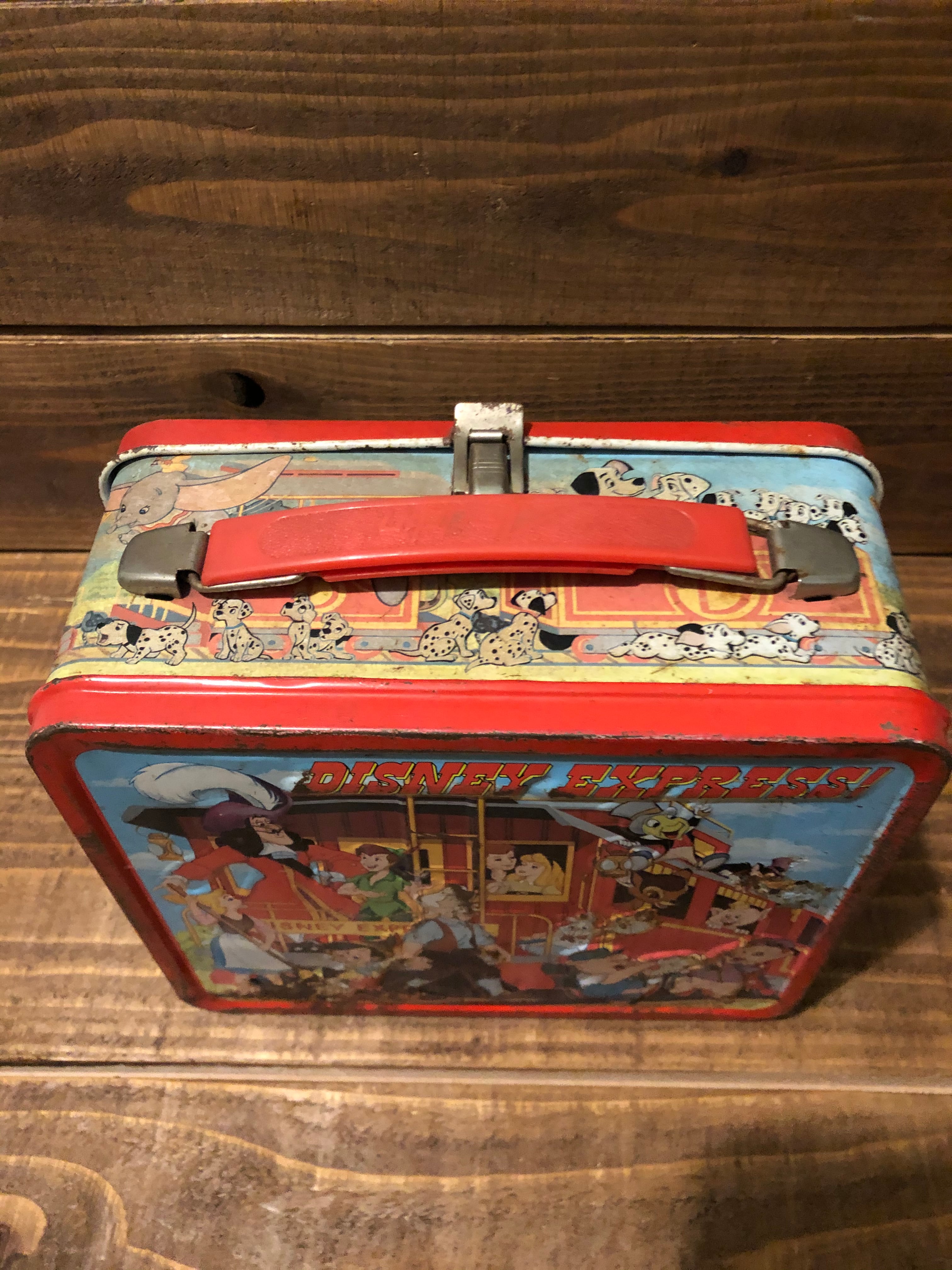 Disney Lunch Box ''Disney Express''/ディズニー ミッキーマウス ランチボックス 水筒 70's ビンテージ |  MOTORROCK KUSTOMSHOP ”FU’Z KORNER” powered by BASE