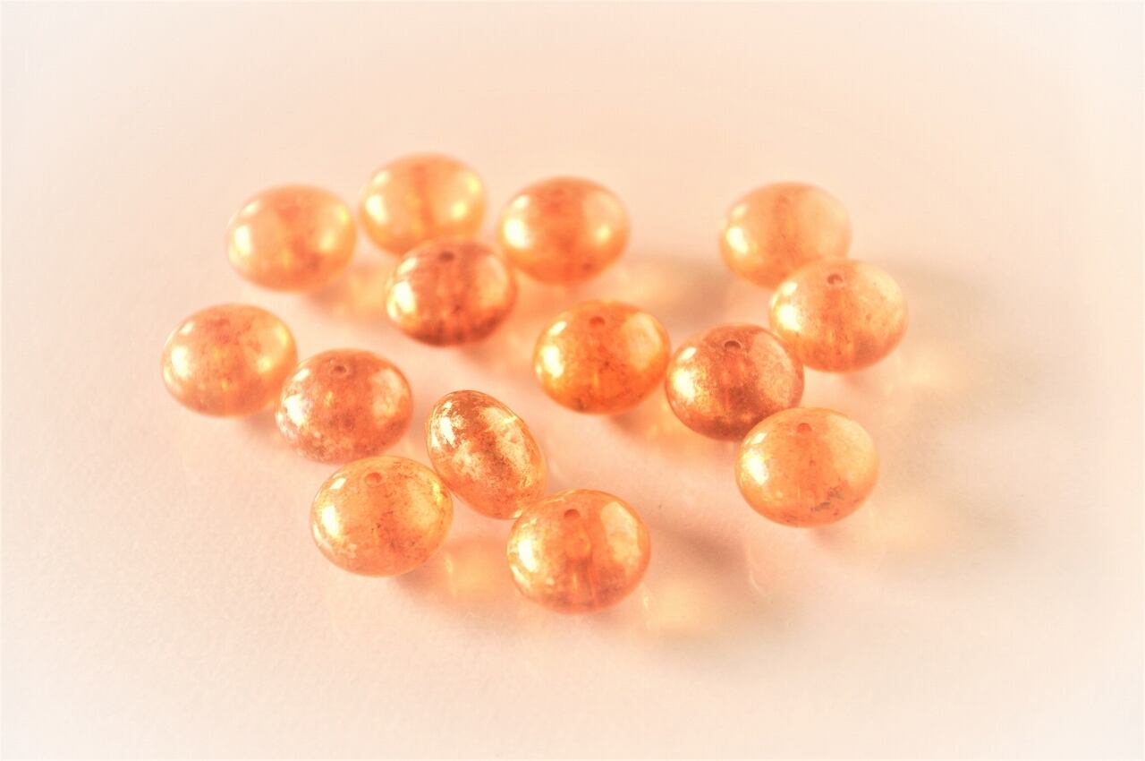 a - 14 金塗シリーズ2(こはく) 14×9mm