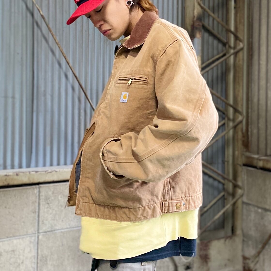 USA製 Carhartt カーハート デトロイトジャケット ワークジャケット  