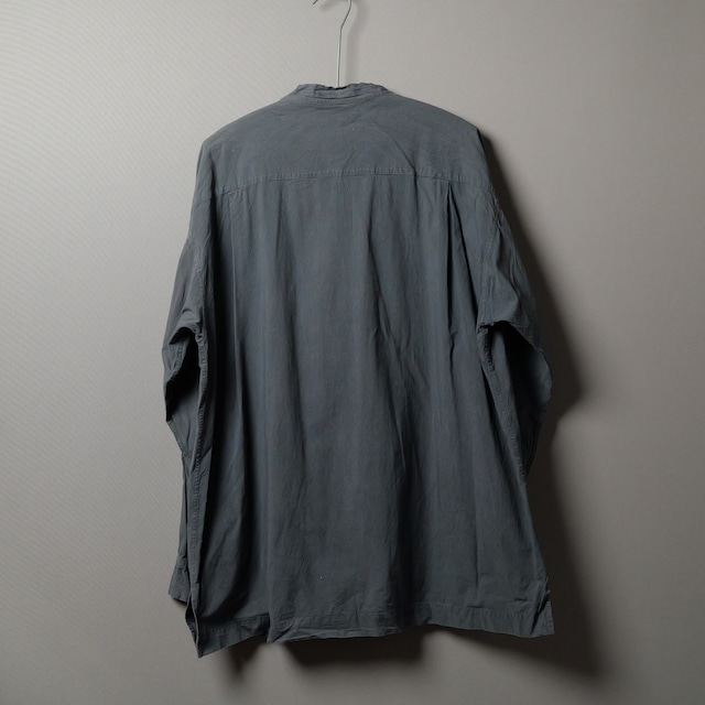[ISSEY MIYAKE MEN]  Stand Collar Utility Shirt