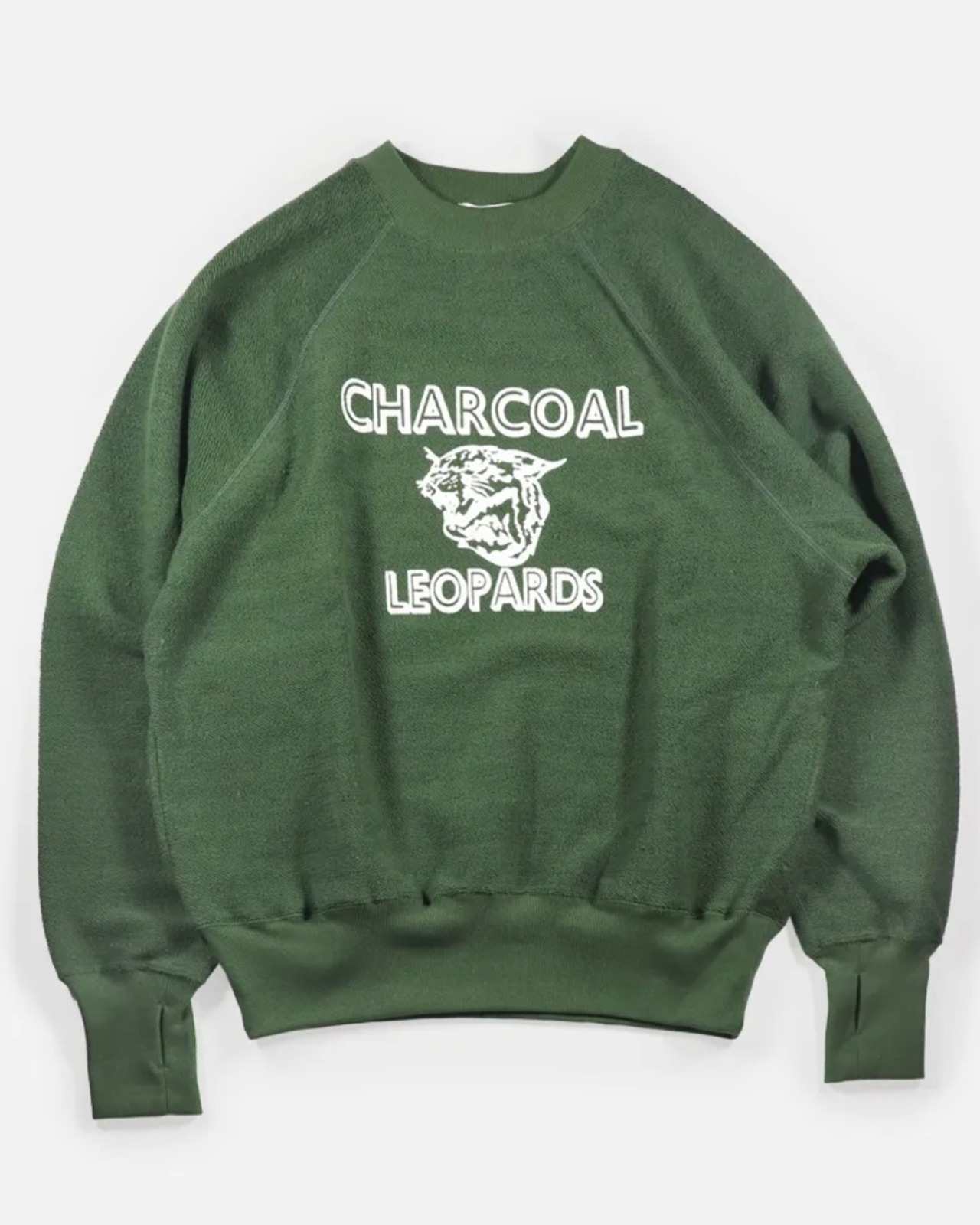 【CHARCOAL UNISEX】LEOPARDS SWEATSHIRT