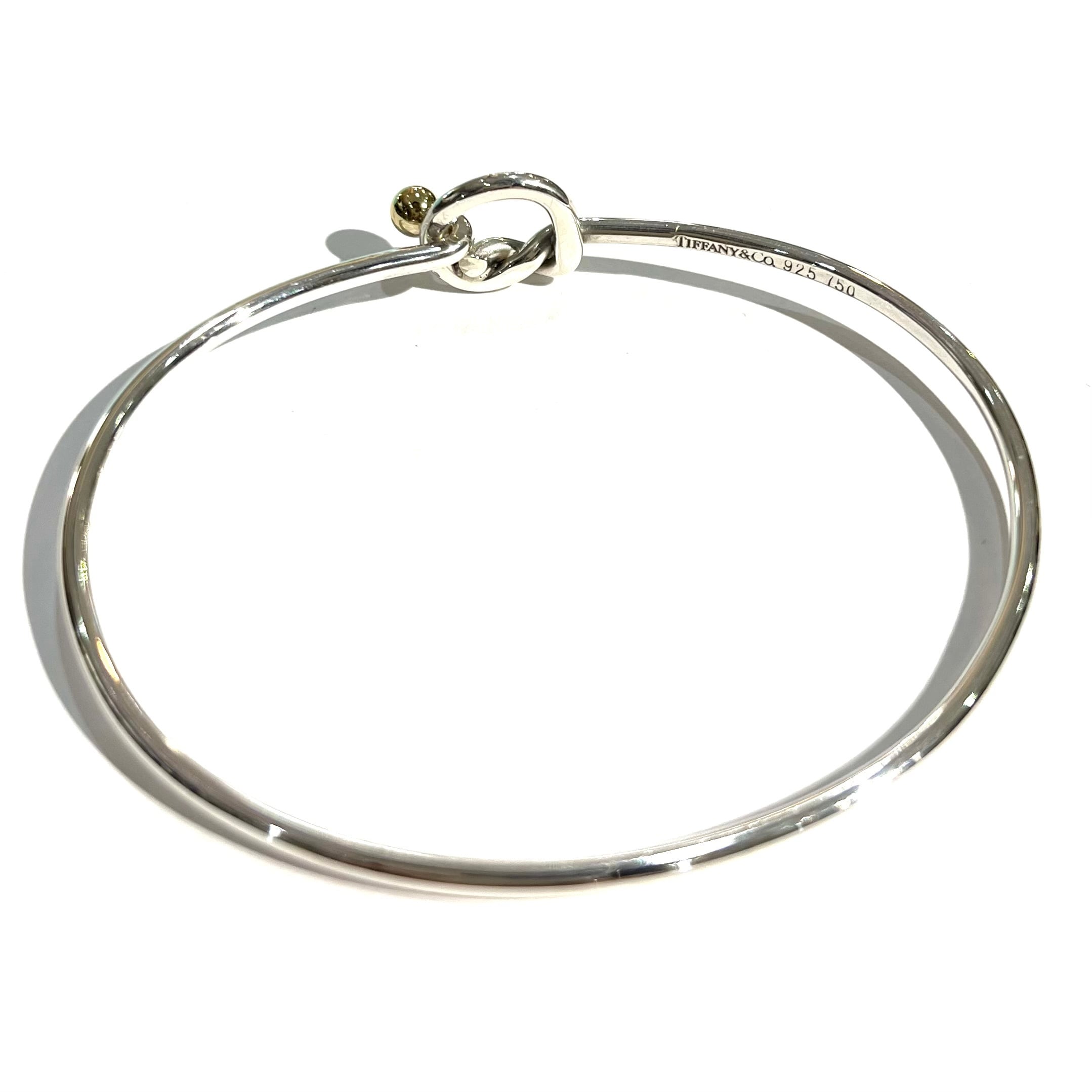 TIFFANY&CO. 】K18.silver925 ラブノットブレスレット ティファニー